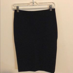 Traditional Navy Blue Pencil Skirt